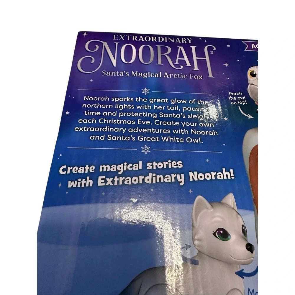 Elf On‎ The Shelf Extraordinary Noorah Santas Magical Arctic Fox Action - Set